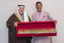 MoS Defence Sanjay Seth Meets Saudi Minister Dr. Al-Biyari on Sidelines of WDS 2026